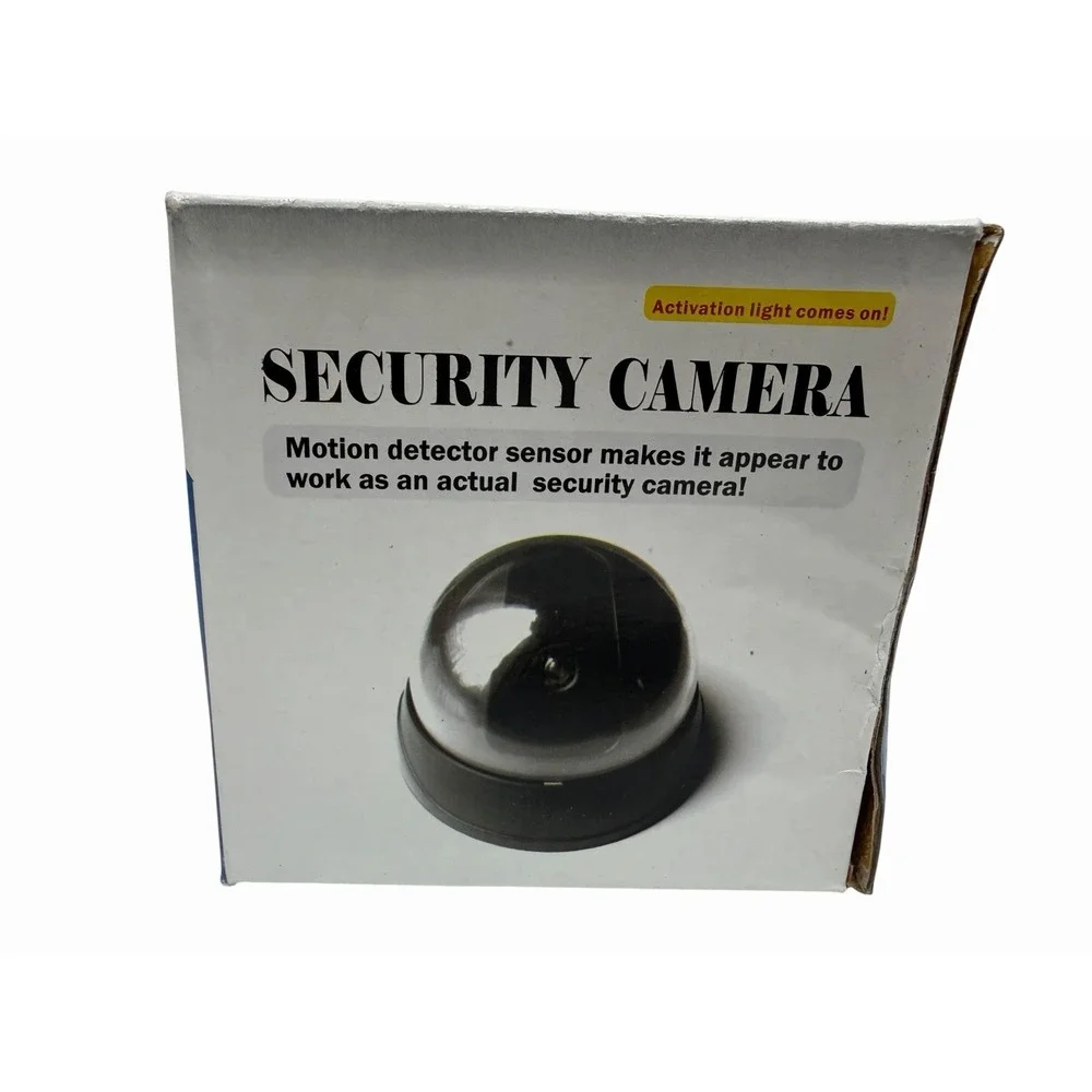 Lot of 5 Dummy Security Cameras Motion Sensor LED Light Dome Style New Open Box